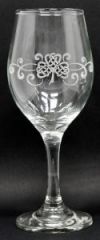 Sham Lace Wine Glass (8 oz / 2 pc set)